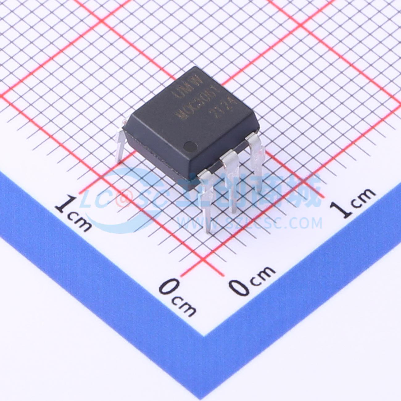 Optocoupler TRIAC MOC3061M(UMW) DIP-6 600V - Techcore Việt Nam