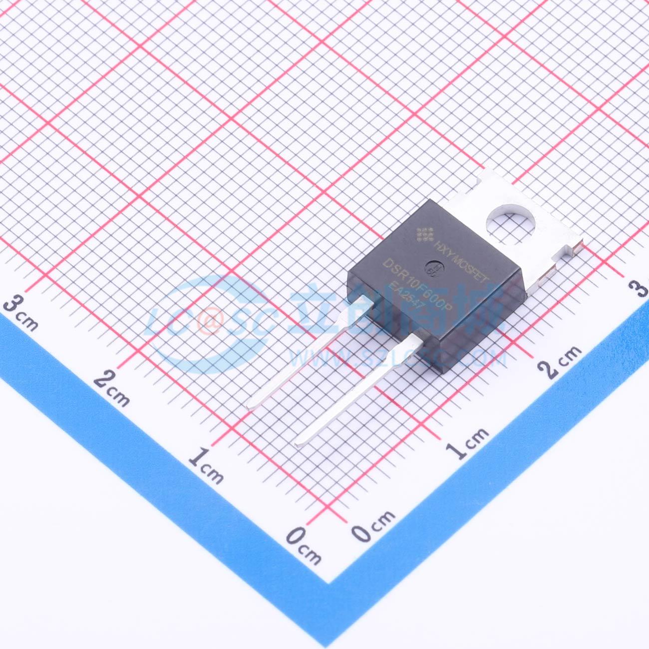 Diode SiC DSR10F600P-HXY HXY MOSFET TO-220C-2L 1.5V@10A - Techcore Việt Nam