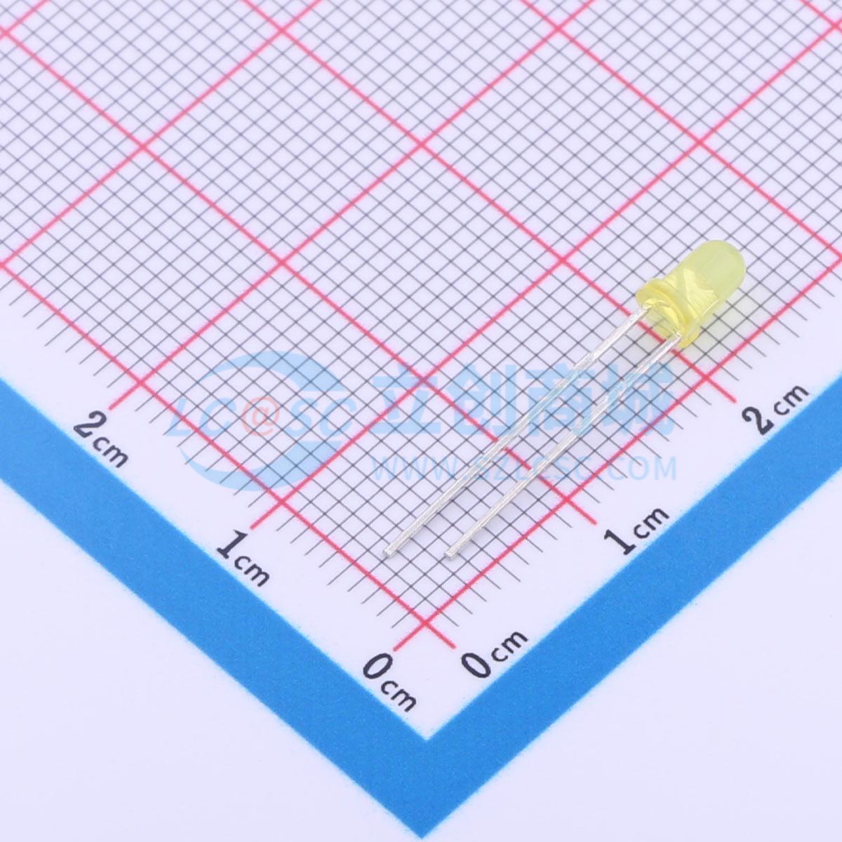 LED XL-302UYD XINGLIGHT Xuyên lỗ,D=3mm Vàng - Techcore Việt Nam