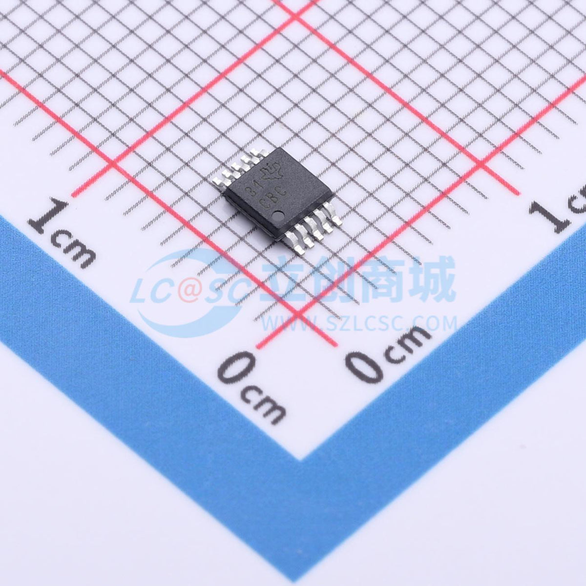 IC ADC ADS8318IBDGST VSSOP-10-0.5mm - Techcore Việt Nam