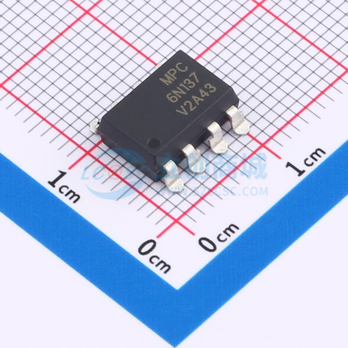 Optocoupler logic 6N137(SL)(T1)-GV MP SOP-8 - Techcore Việt Nam