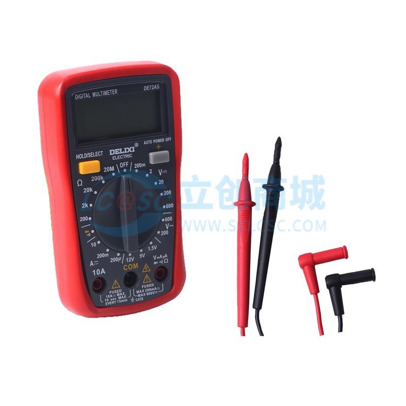 Đồng hồ vạn năng DHFDE72AS DELIXI Kiểm tra diode Dùng Cho Đo Kiểm Điện Tử - Techcore Việt Nam
