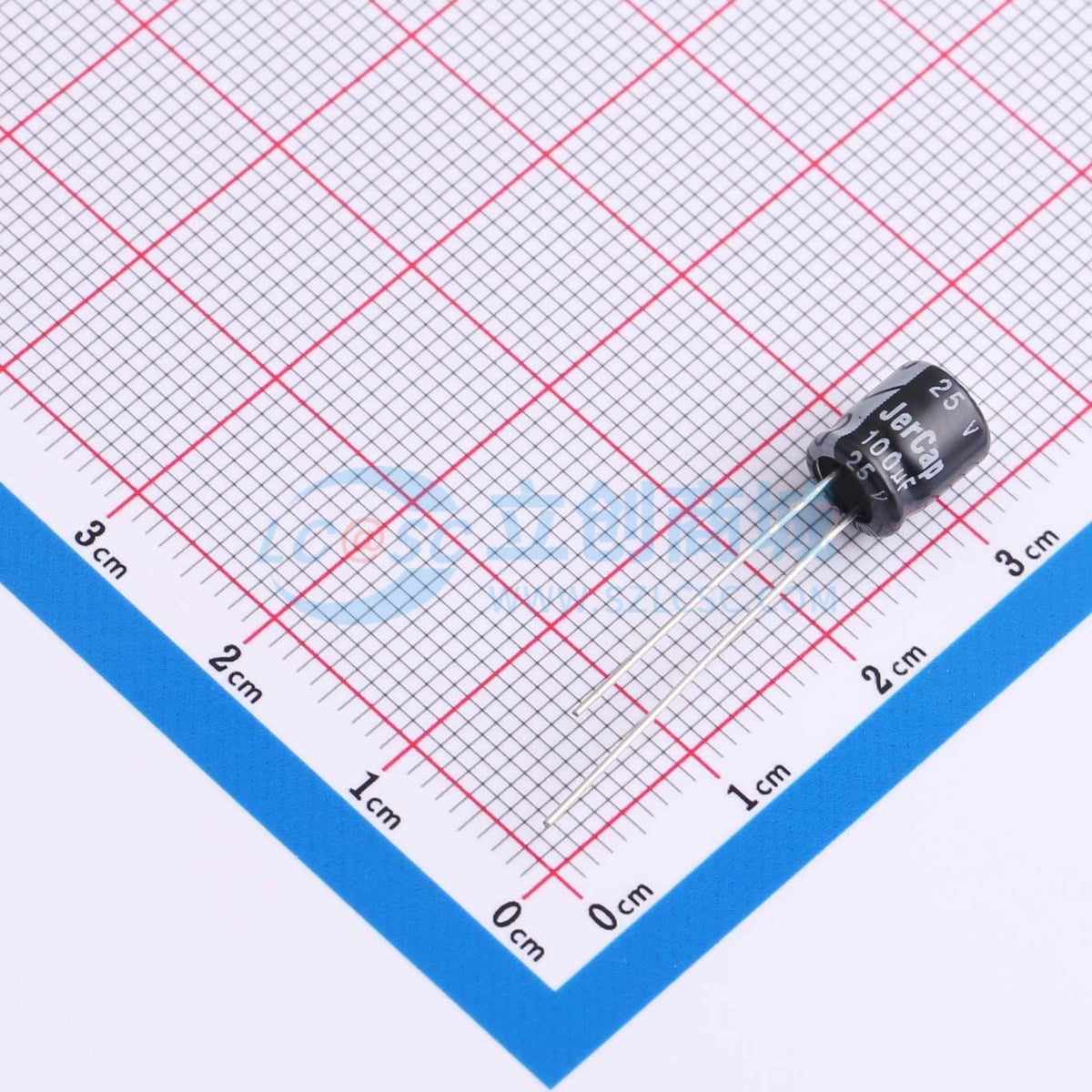 Linh kiện điện tử ERG25V100M6X7 JIERR - Techcore Việt Nam