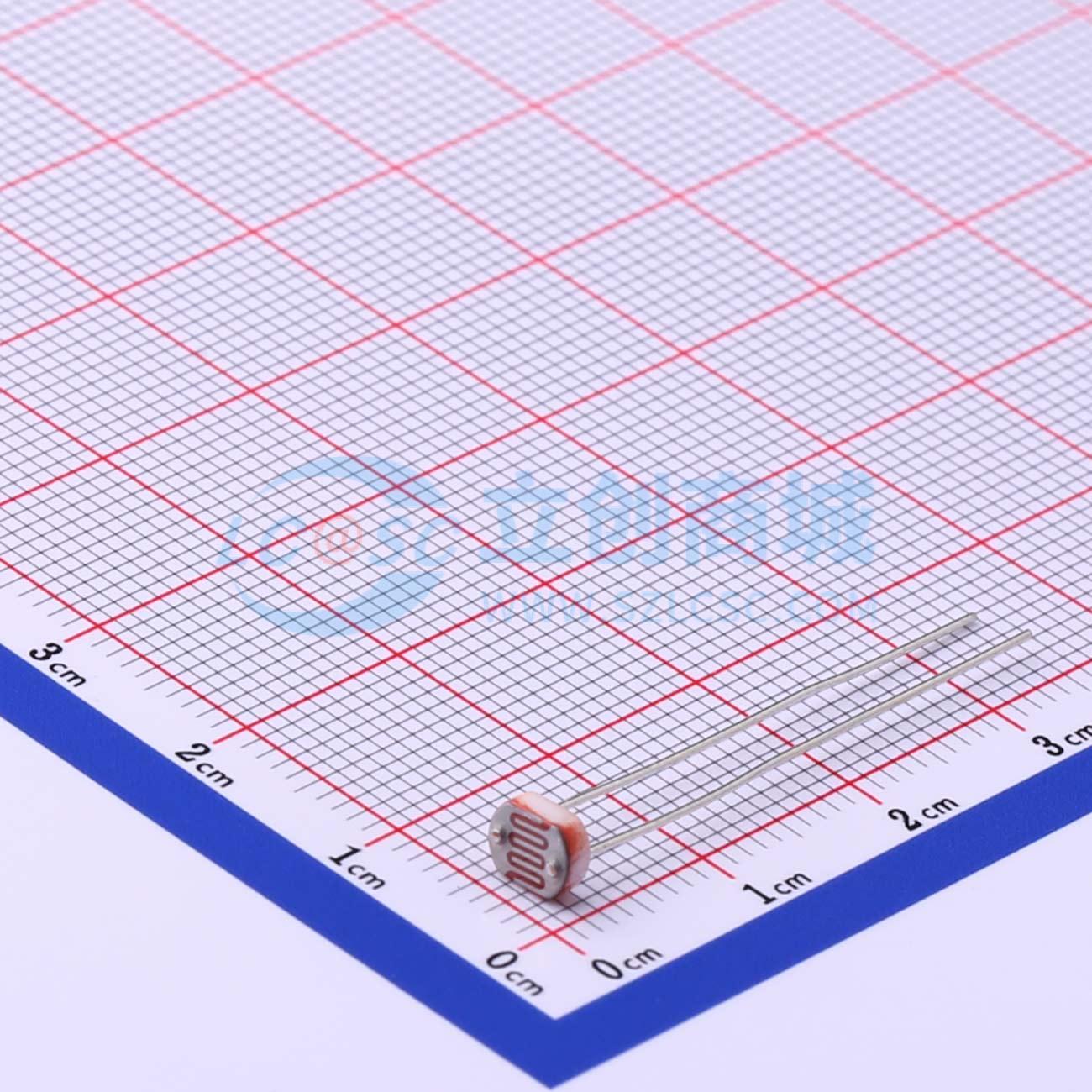 Quang trở GL5528 Senba Xuyên lỗ, P=3mm 540nm Dùng cho thiết bị điện tử - Techcore Việt Nam