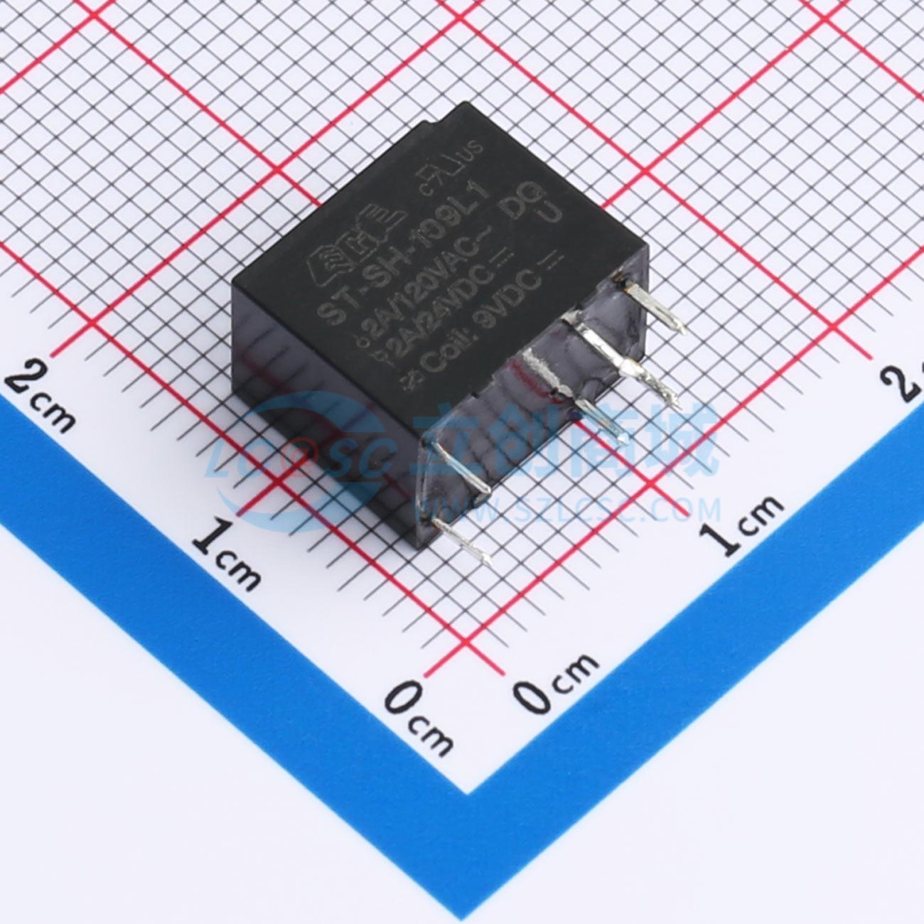 Rơ-le điện tử ETR-ST-SH-109L1Z ECE 9V DIP,12.4x8mm - Techcore Việt Nam