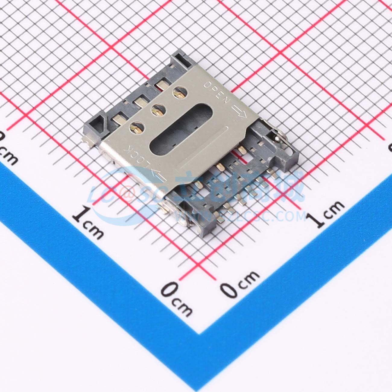 Linh kiện điện tử NANO SIM XG6P H1.35 SMD - Techcore Việt Nam