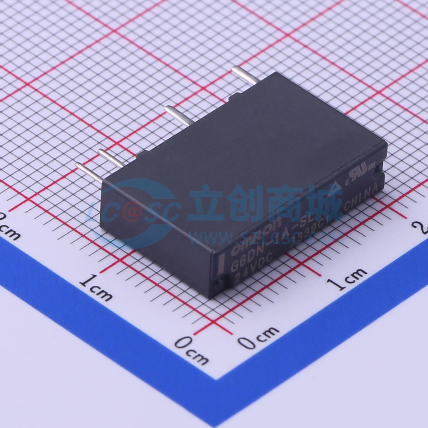 Rơ-le điện tử G6DN-1A-SL DC24 OMRON DIP,20x5.1mm - Techcore Việt Nam
