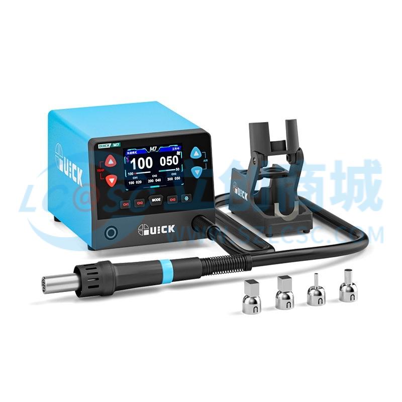 Máy Khò Nhiệt Và Trạm Khò M7 QUICK Chuyên Dùng Sửa Chữa Điện Tử - Techcore Việt Nam