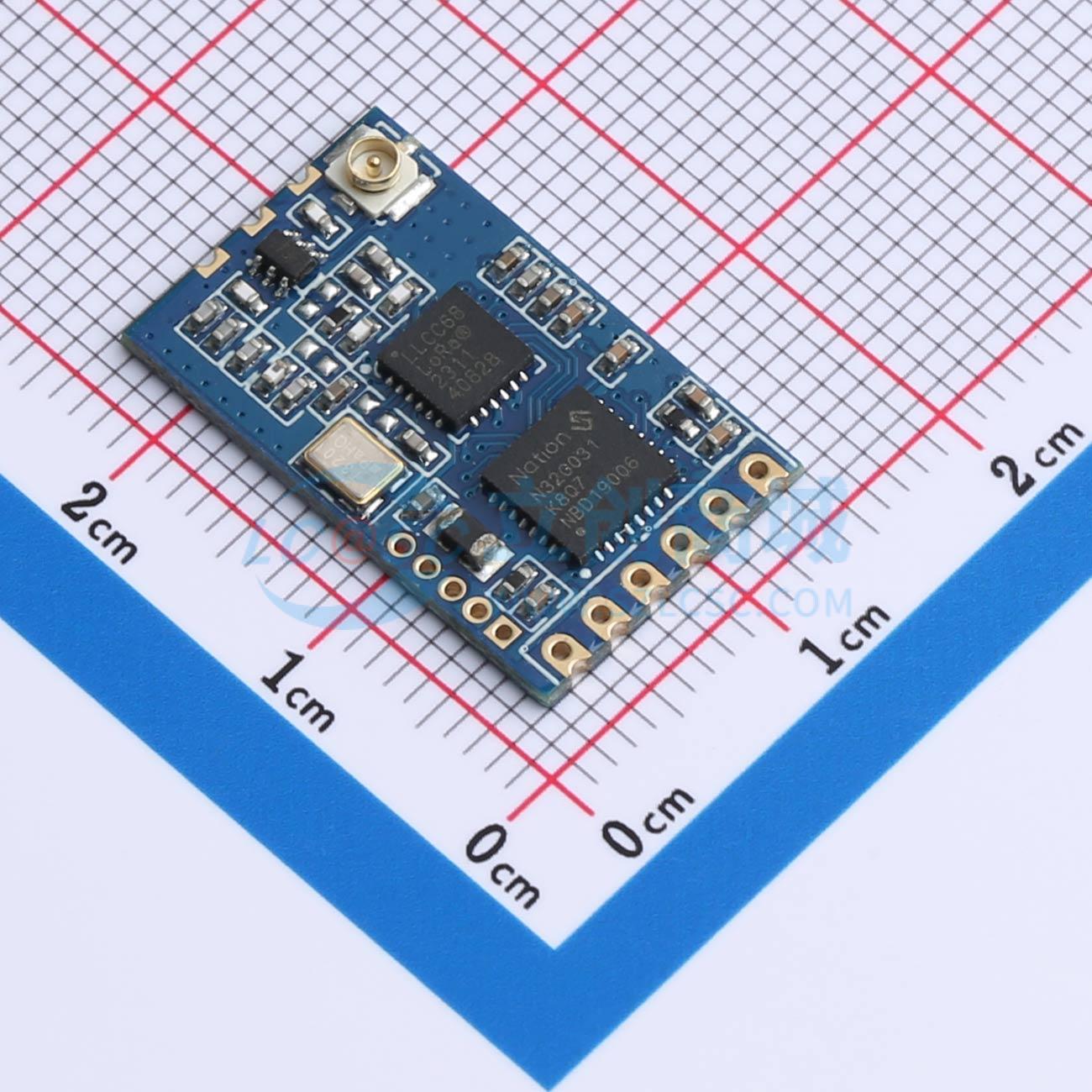 Module LoRa GC868-TC026 Silicontra SMD 21.5x13mm LoRaLLCC68868MHz - Techcore Việt Nam