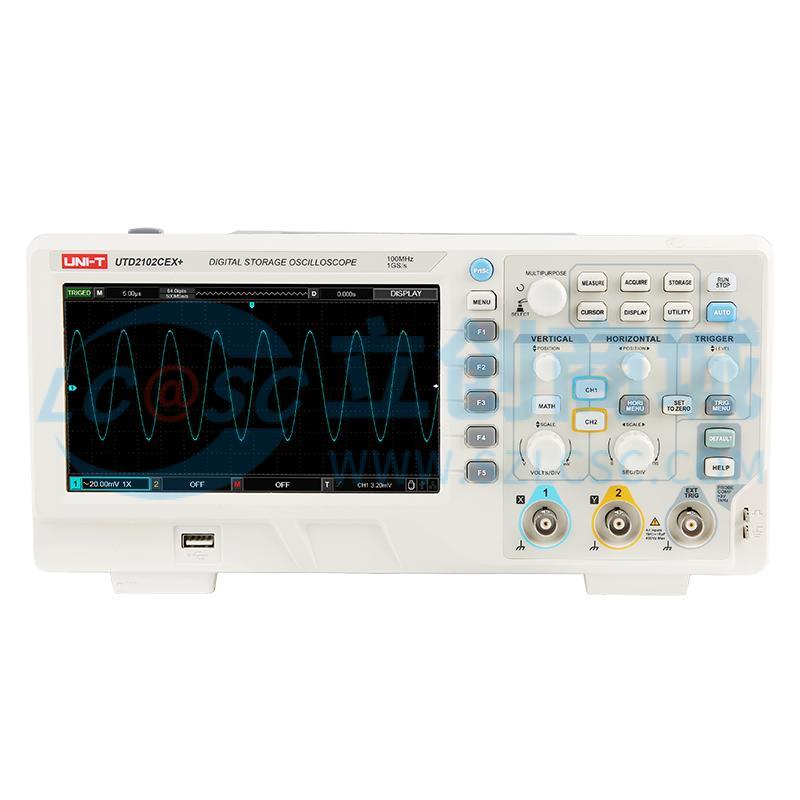 Máy hiện sóng UTD2102CEX+ UNI-T 100MHz 1GSa/s Dạng để bàn - Techcore Việt Nam