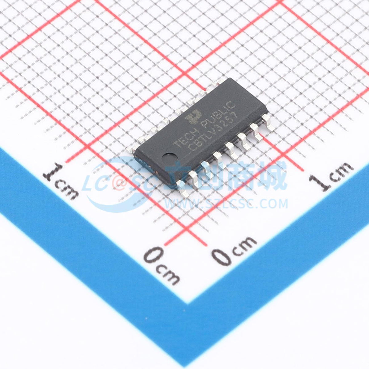 IC quản lý nguồn SN74CBTLV3257DR-TP TECH PUBLIC SOP-16 - Techcore Việt Nam