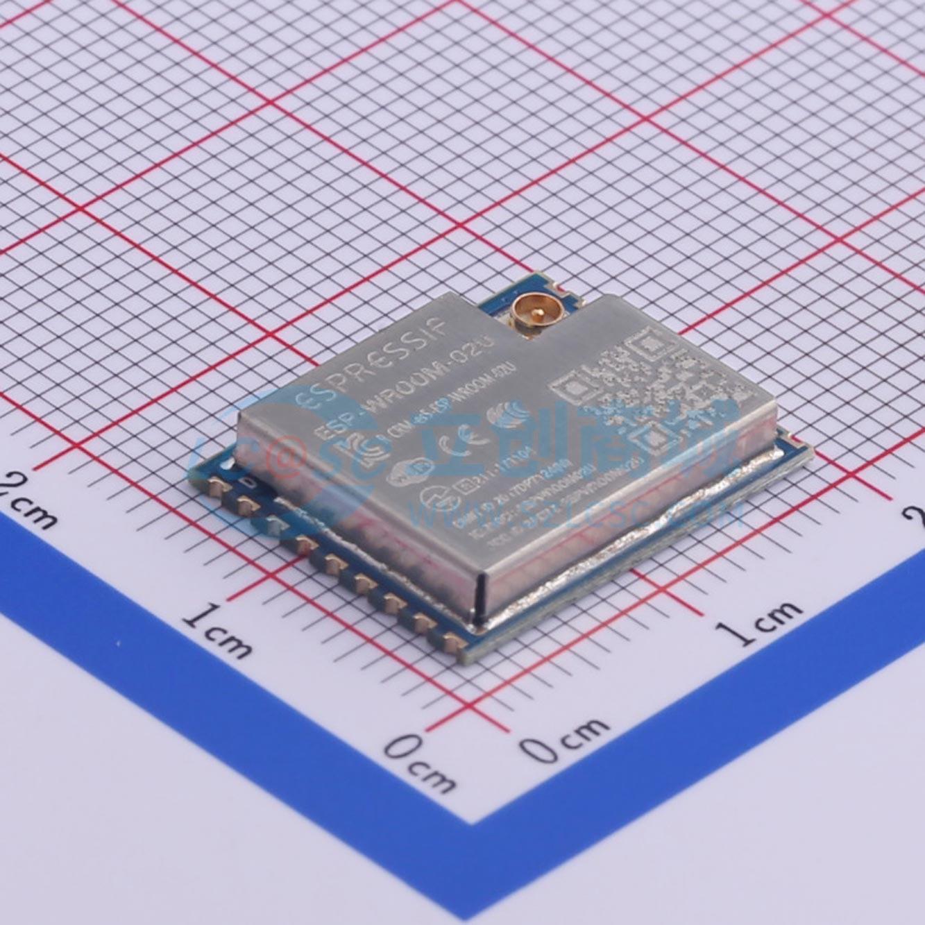 Module WiFi ESP-WROOM-02U-N2 ESPRESSIF SMD 18x14.3mm 2.4GHz - Techcore Việt Nam