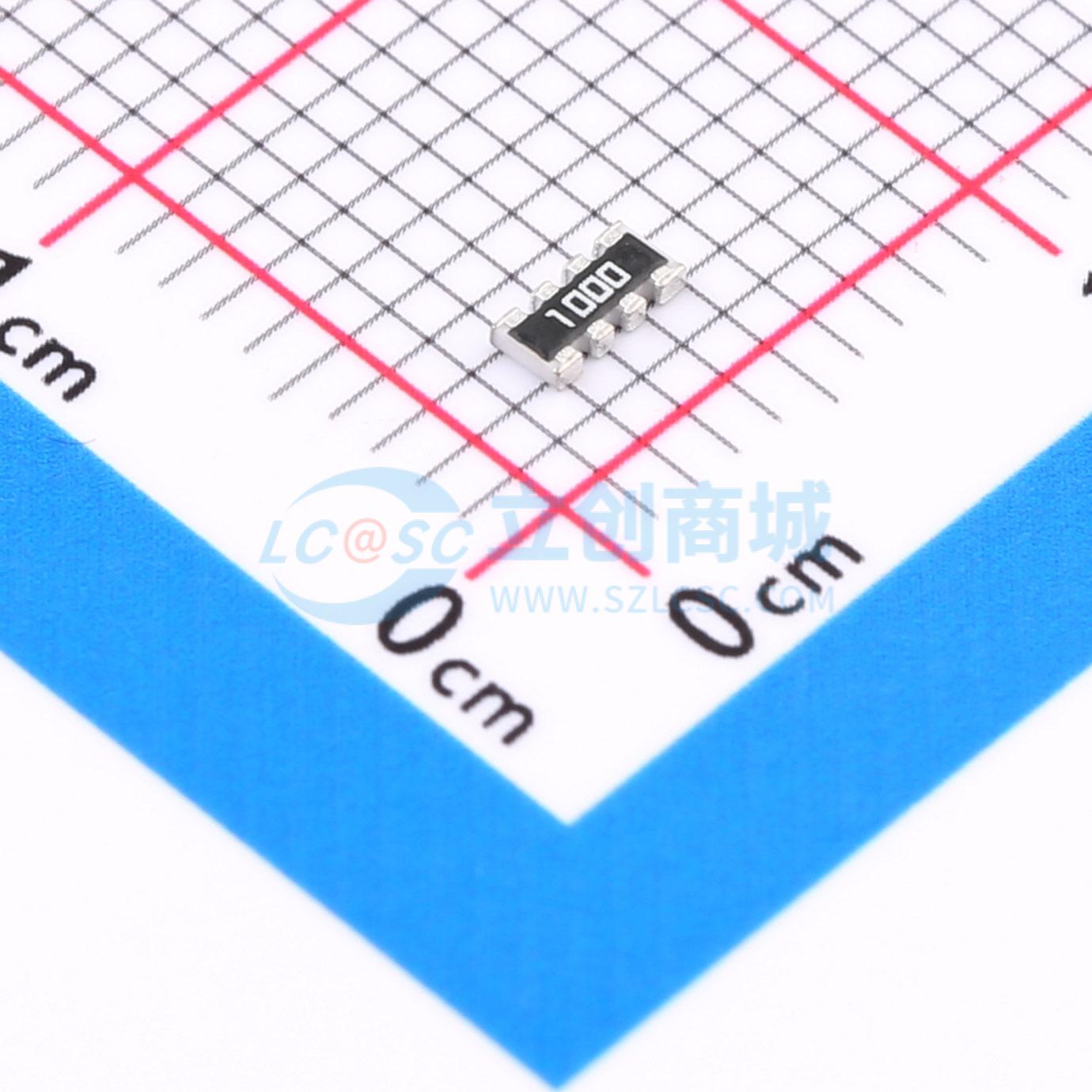 Mạng Điện Trở YC164-FR-07100RL YAGEO 0603x4 100Ω ±1% 62.5mW - Techcore Việt Nam