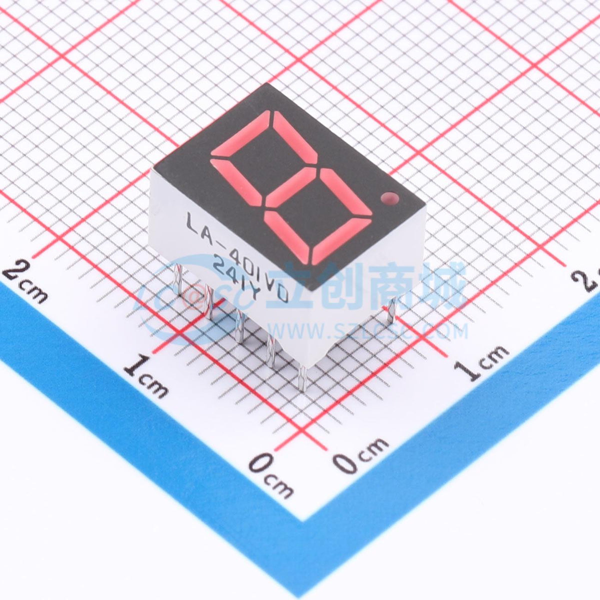 LED 7 đoạn LA-401VD ROHM DIP-10 Anode chung - Techcore Việt Nam