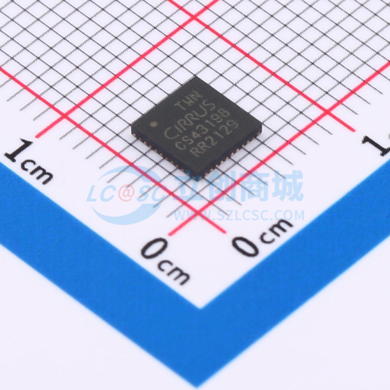 IC DAC CS43198-CNZR QFN-40-EP(5x5) - Techcore Việt Nam