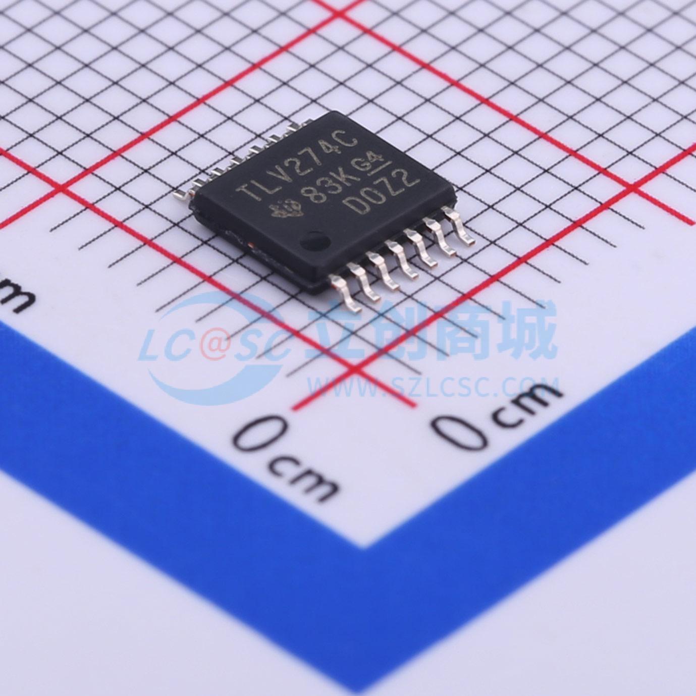 IC Khuếch Đại Thuật Toán Chính Xác TLV274CPWR Texas Instruments TSSOP-14 4 kênh 2.7–16 V 3 MHz - Techcore Việt Nam