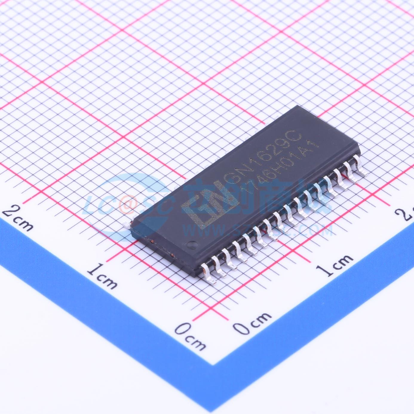 IC điều khiển LED 7 đoạn GN1629C GN SOP-32-300mil 1V - Techcore Việt Nam