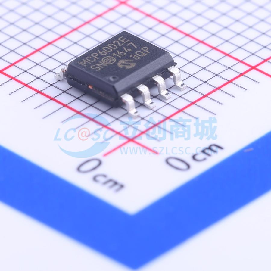 IC Khuếch Đại Thuật Toán MCP6002T-E/SN Microchip SOIC-8 2 kênh Rail-to-Rail 1 MHz - Techcore Việt Nam