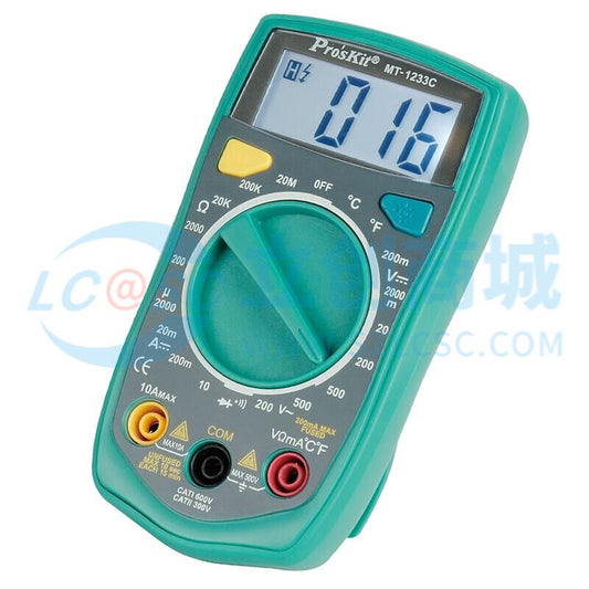 Đồng hồ vạn năng MT-1233C-C Pro'sKit Kiểm tra diode - Techcore Việt Nam