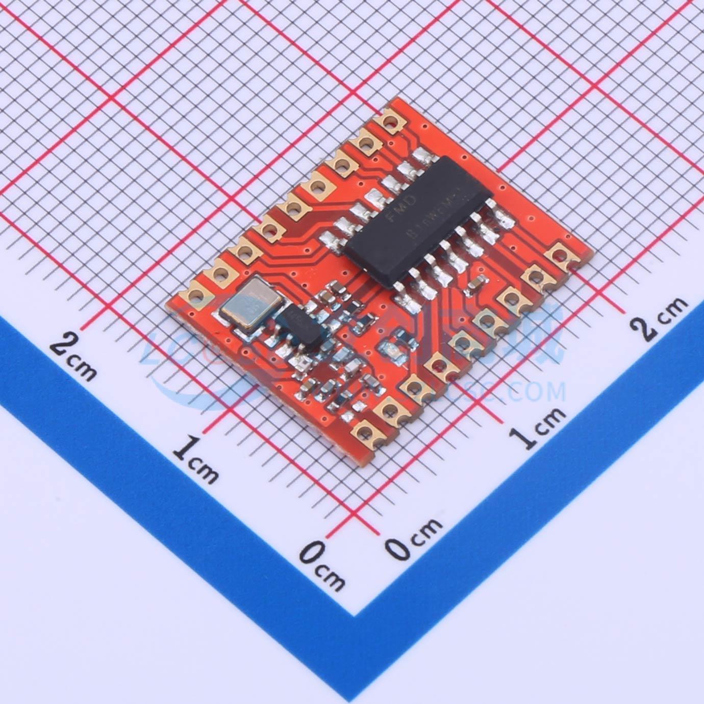 Module RF Ling-T3MAX-433 Hummingbird Wireless SMD 15.7x19.6mm 315MHz, 433.92MHz - Techcore Việt Nam