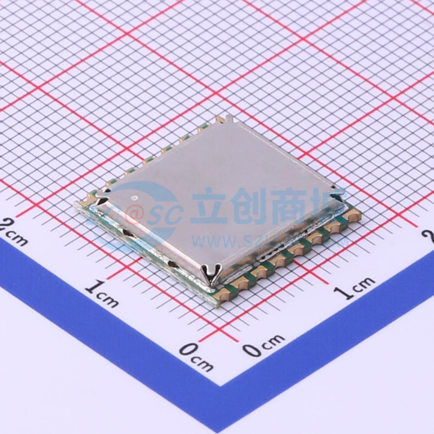Module LoRa SX1262S9S+T-X1 Vollgo SMD 16x16mm 915MHz - Techcore Việt Nam