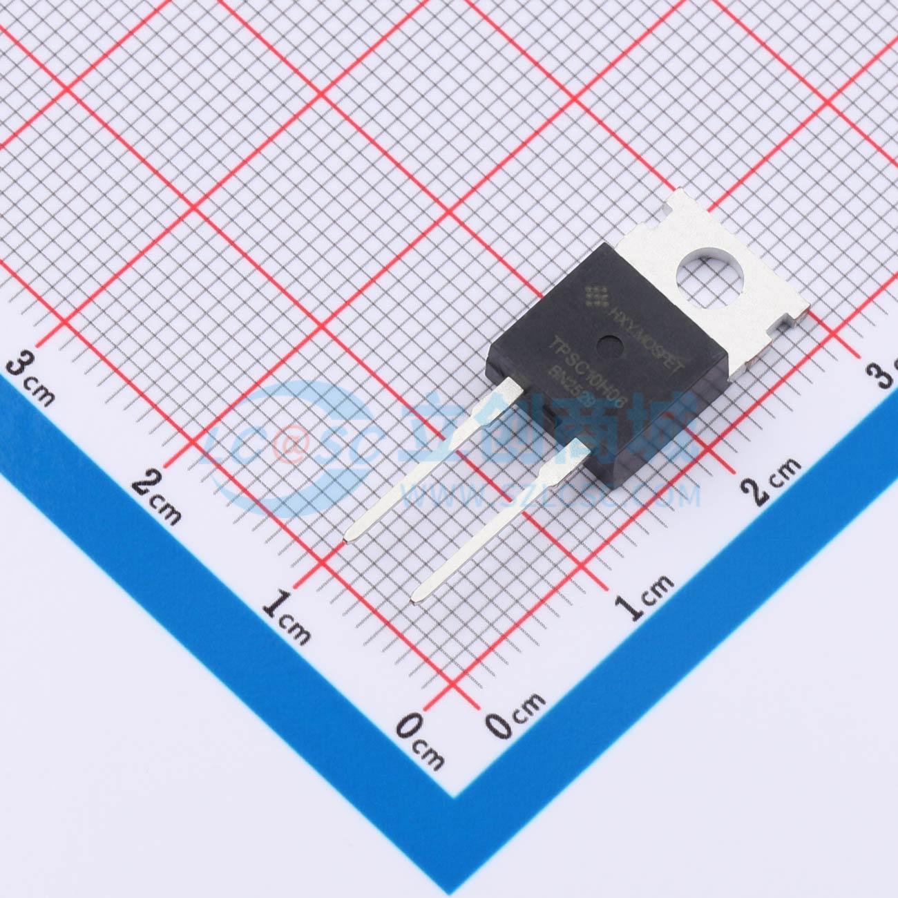 Diode SiC HSTPSC10H065D HXY MOSFET TO-220C-2L 1.8V@10A - Techcore Việt Nam