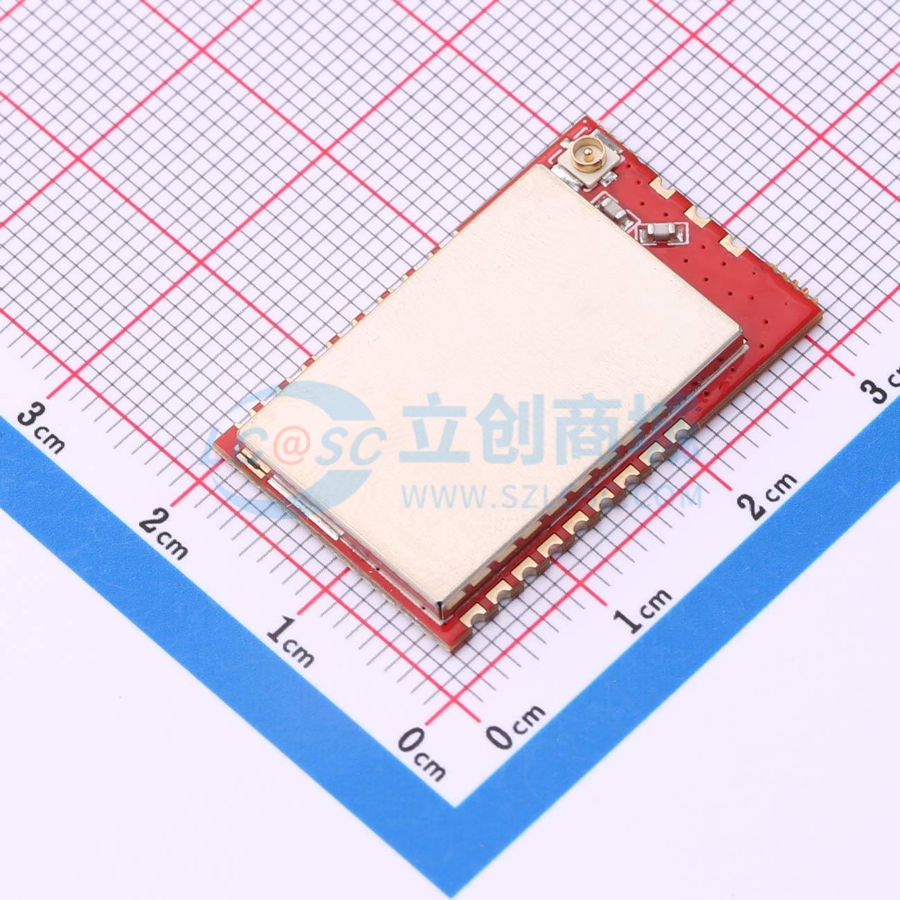Module RF CC1310-TC-009 Silicontra SMD 29.6x18.7mm 433MHz - Techcore Việt Nam