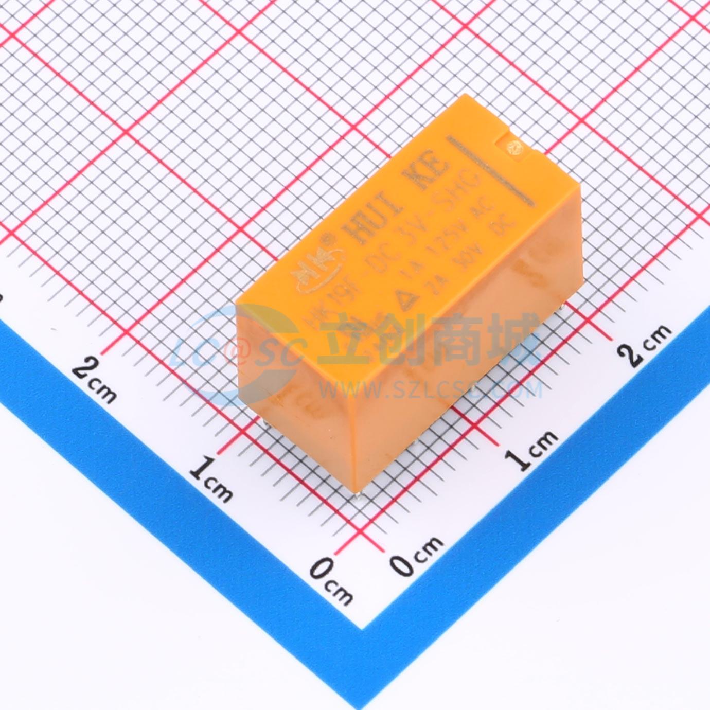 Rơ-le điện tử HK19F-DC3V-SHG HUIKE 3V DIP,20.2x10mm - Techcore Việt Nam
