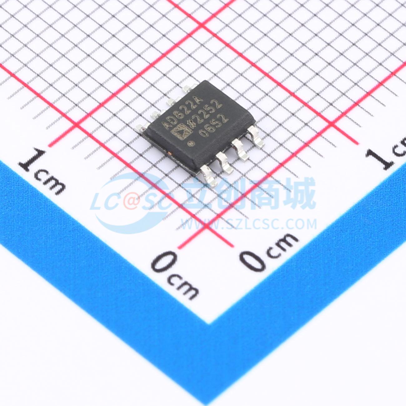 IC Khuếch Đại Thuật Toán Đầu Vào FET AD822ARZ-REEL7 Analog Devices SOIC-8 2 kênh Rail-to-Rail 1.8 MHz - Techcore Việt Nam