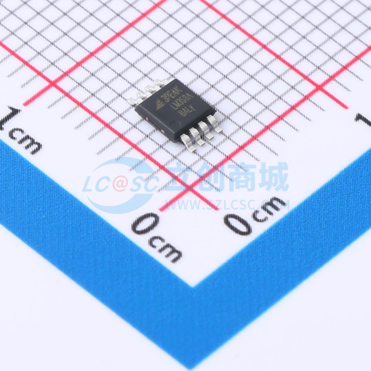 IC Khuếch Đại Thuật Toán LM358A-VR 3PEAK MSOP-8 2 kênh Rail-to-Rail 900 kHz - Techcore Việt Nam