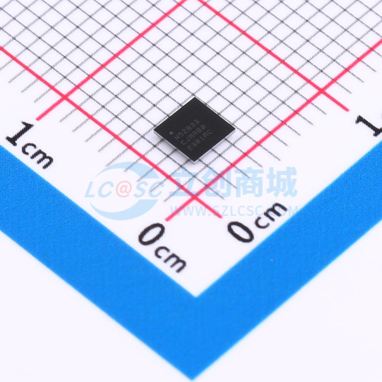 IC giao tiếp USB NRF52833-CJAA-B-R7 WLCSP-75(3.2x3.2) - Techcore Việt Nam