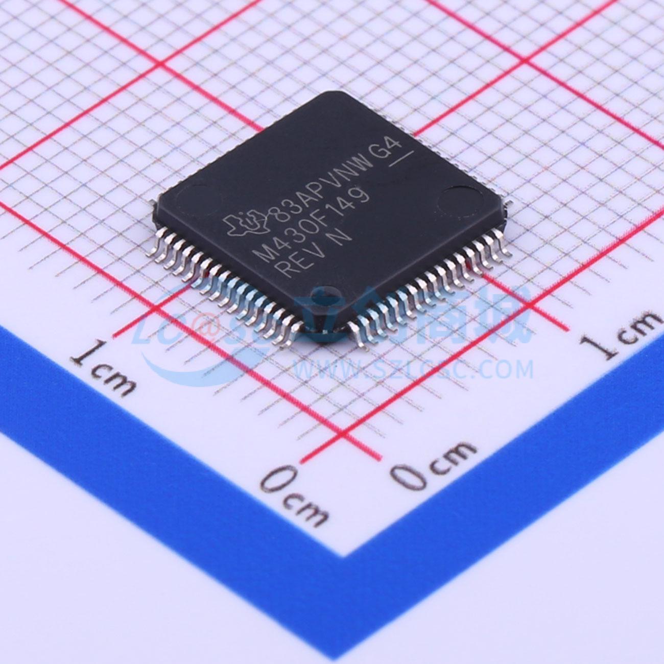 Comparator MSP430F149IPMR Texas Instruments LQFP-64(10x10) - Techcore Việt Nam