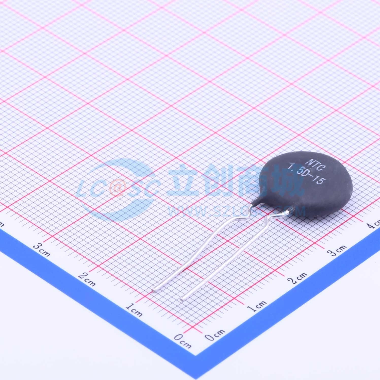 Điện trở nhiệt NTC NTC 1.5D-15 RUILON Xuyên lỗ, P=7.5mm 1.5Ω - Techcore Việt Nam