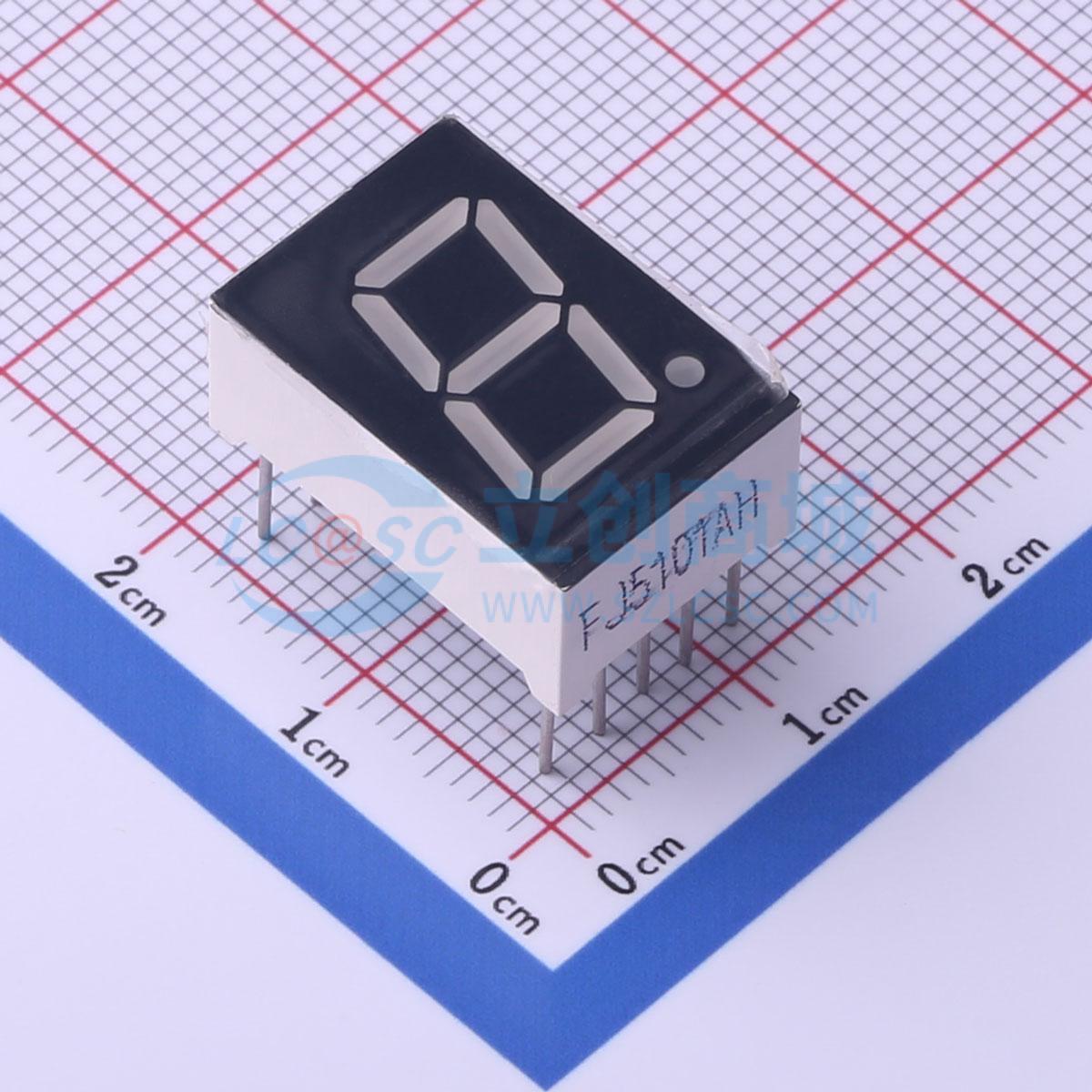 LED 7 đoạn FJ5101AH 10PIN Cathode chung - Techcore Việt Nam