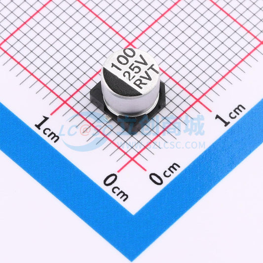 Linh kiện điện tử RVT1E101M0605 ROQANG SMD,D6.3xL5.4mm - Techcore Việt Nam