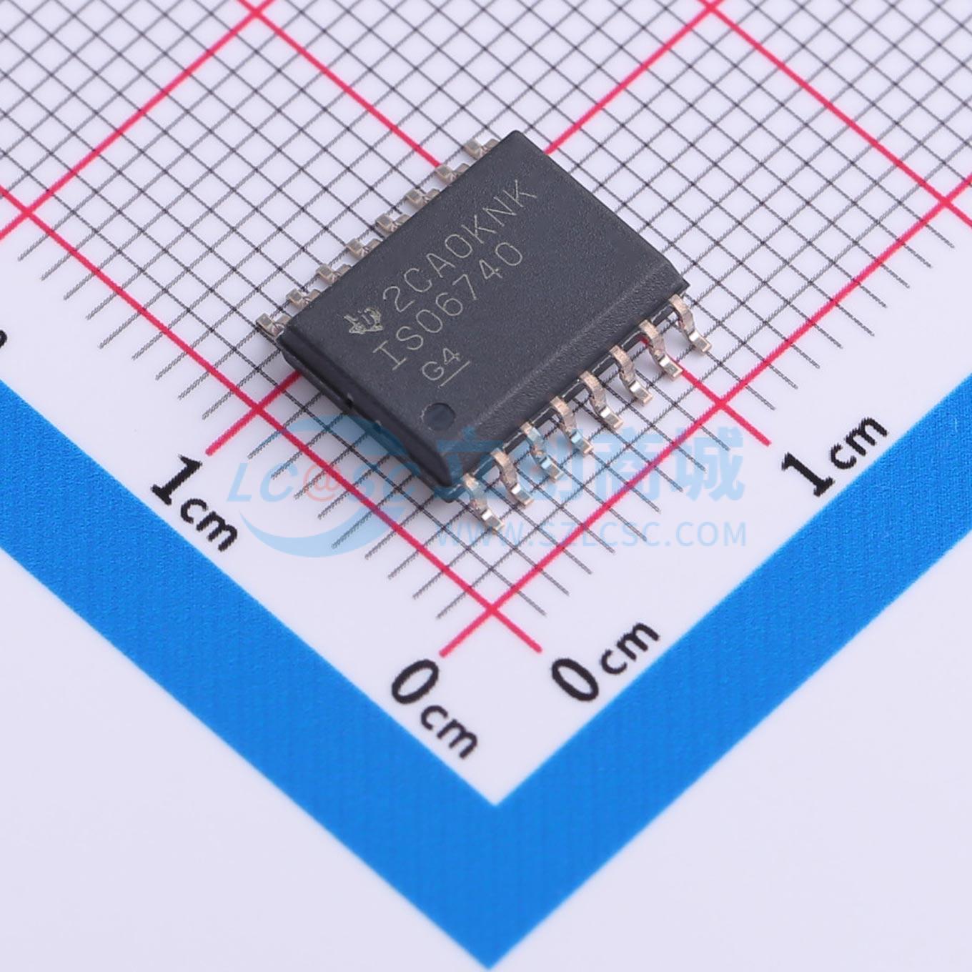 IC Cách Ly Số ISO6740DWR TI SOIC-16-300mil 50Mbps 4 Kênh - Techcore Việt Nam
