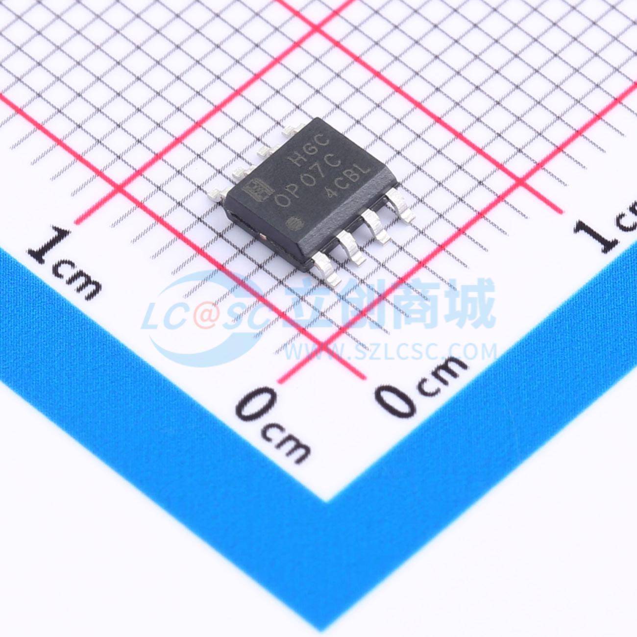 IC Khuếch Đại Thuật Toán OP07CDRG HGC SOIC-8 1 kênh 500 kHz - Techcore Việt Nam
