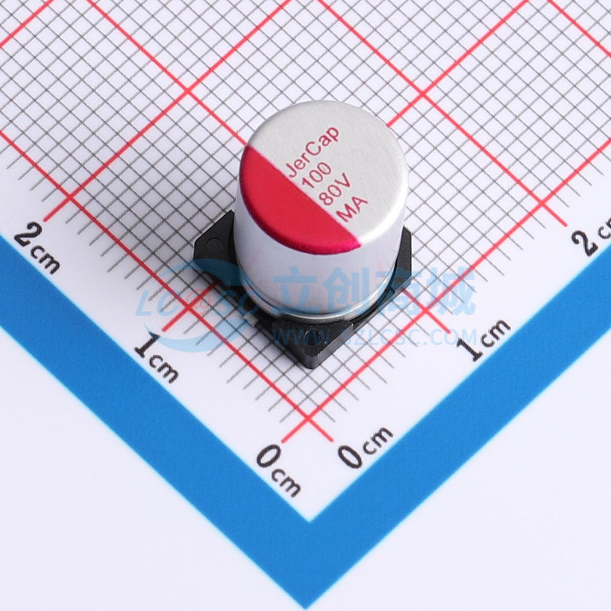 Linh kiện điện tử MA80V100M10X12 JIERR SMD,D10xL12.5mm - Techcore Việt Nam