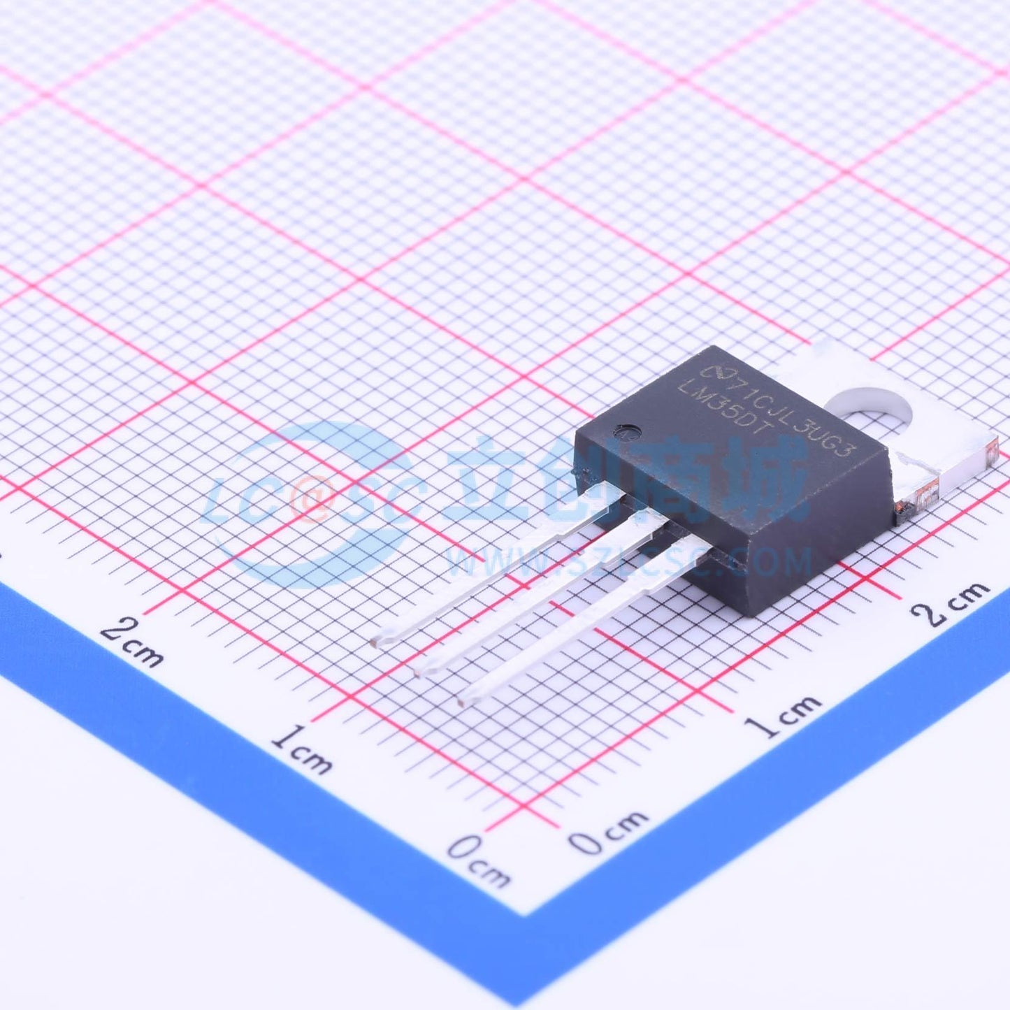 Cảm biến nhiệt độ LM35DT/NOPB TI TO-220 0°C~+100°C 4V~30V - Techcore Việt Nam