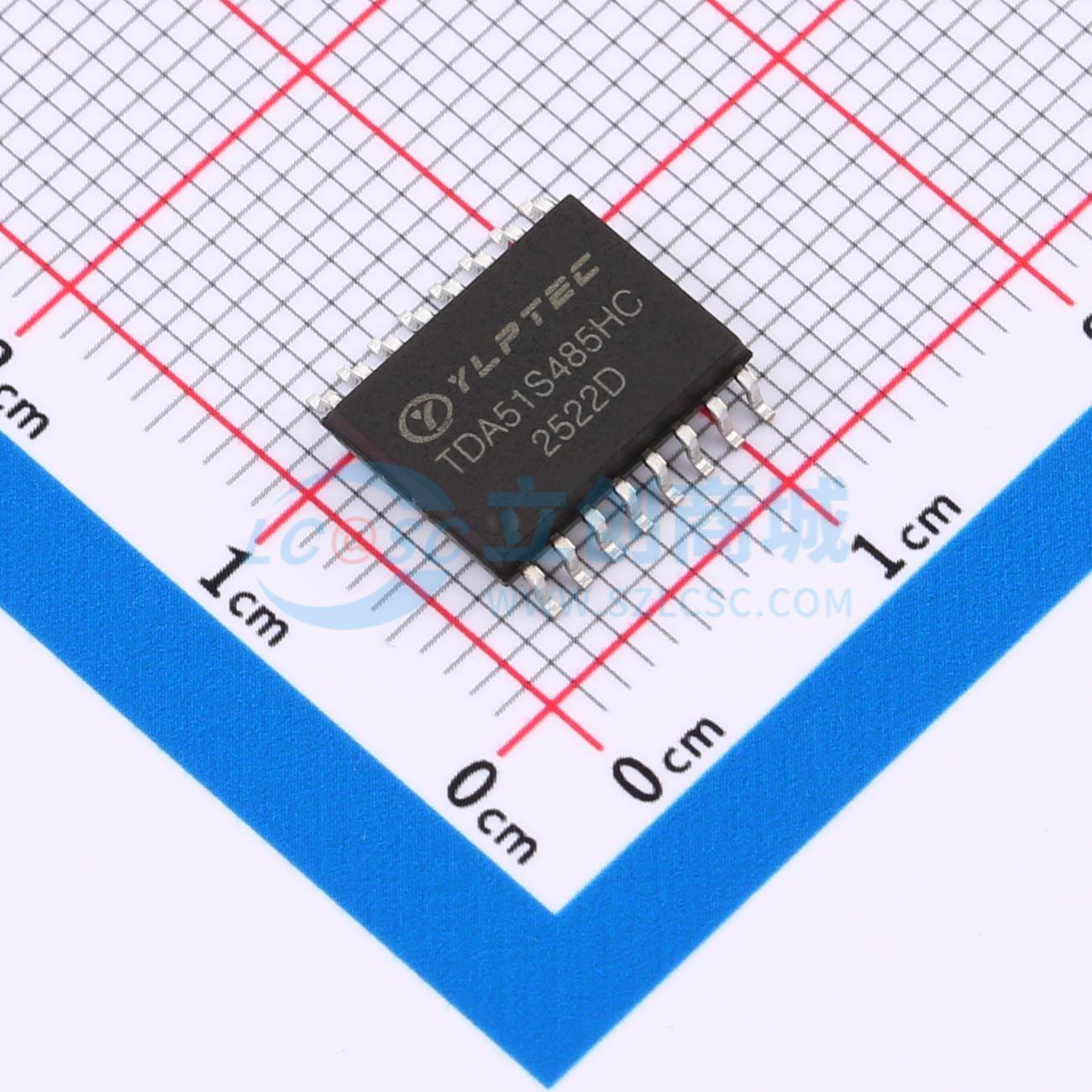 IC Thu Phát RS485/RS422 Cách Ly Tích Hợp Nguồn TDA51S485HC YLPTEC SOIC-16 - Techcore Việt Nam