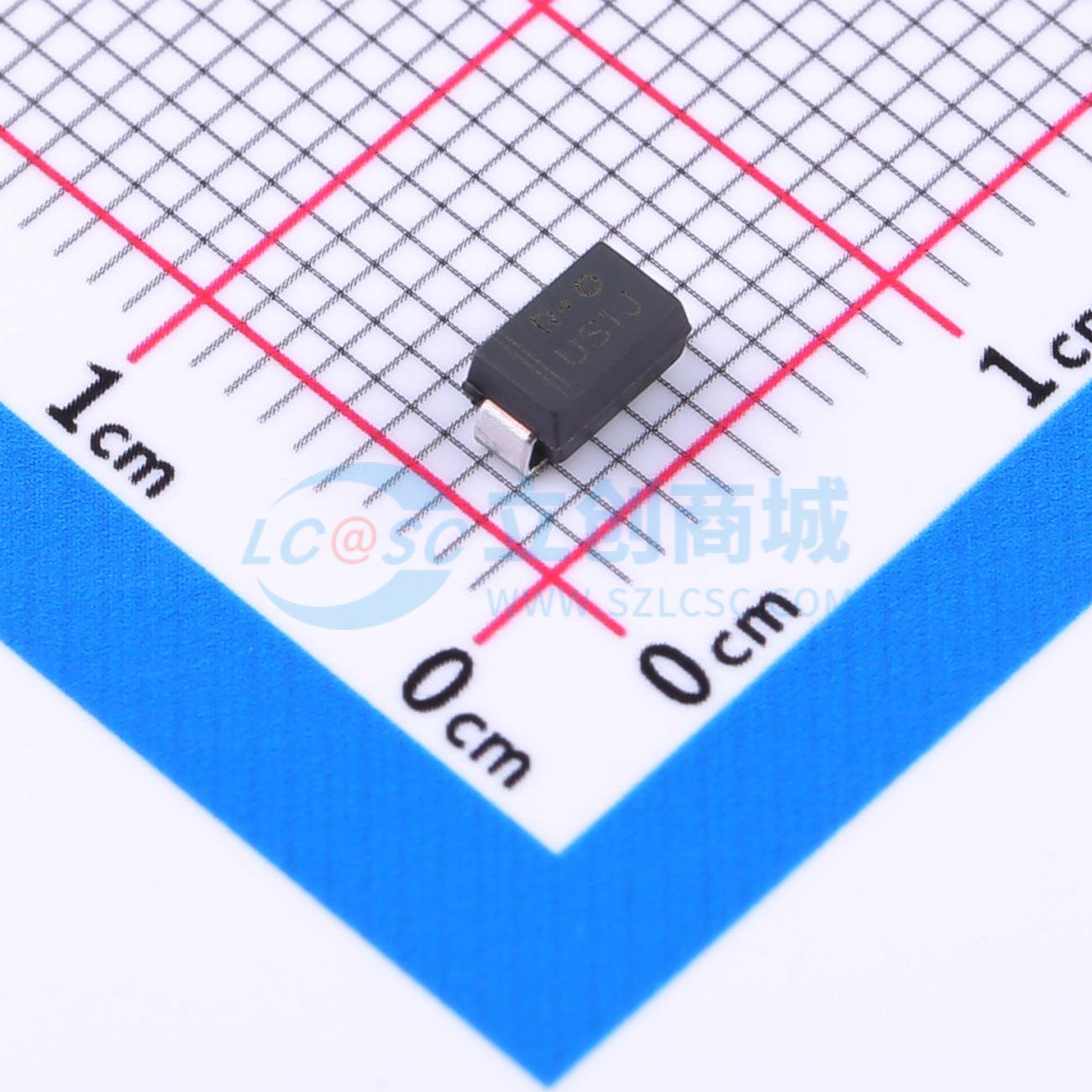 Diode phục hồi nhanh US1J SMA(DO-214AC) 1.7V@1A - Techcore Việt Nam