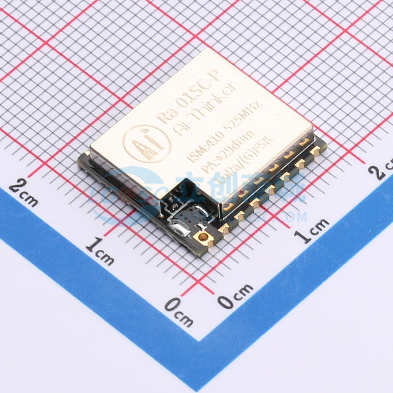 Module LoRa Ra-01SC-P Ai-Thinker SMD 17x16mm LoRa, (CAD) - Techcore Việt Nam