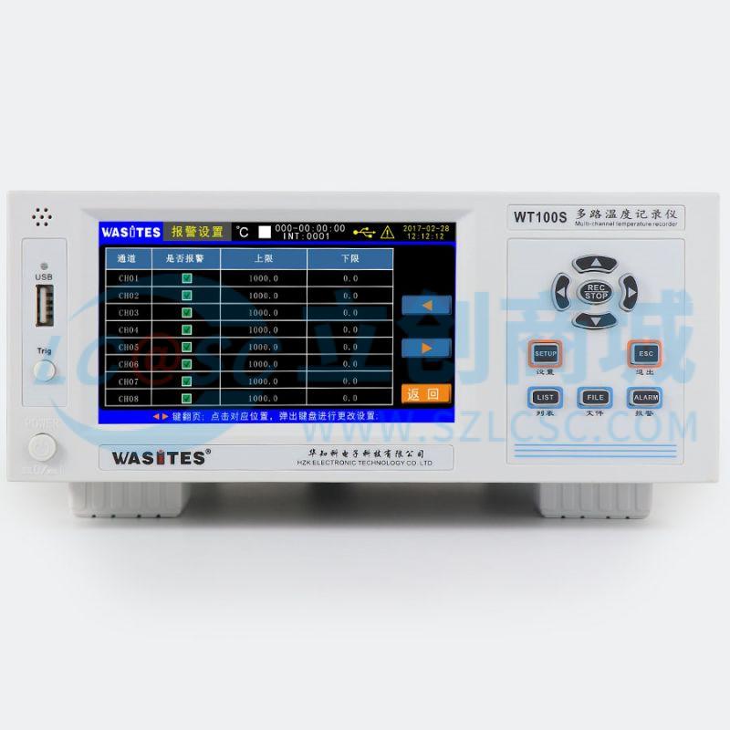 Máy ghi dữ liệu nhiệt độ WT100S-16 WASITES Phù hợp đo kiểm và bảo trì kỹ thuật - Techcore Việt Nam