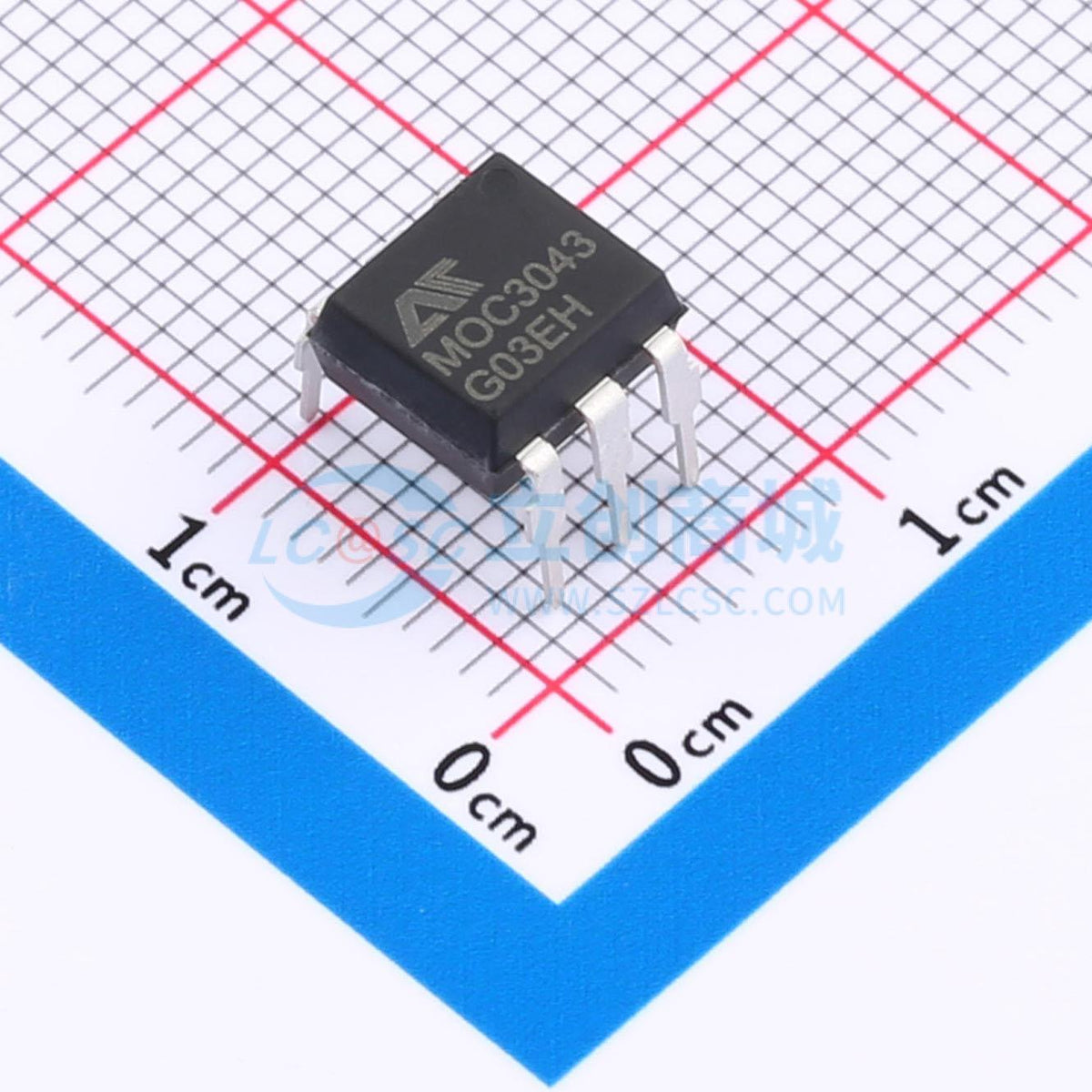 Optocoupler TRIAC MOC3043M AOTE DIP-6 400V - Techcore Việt Nam