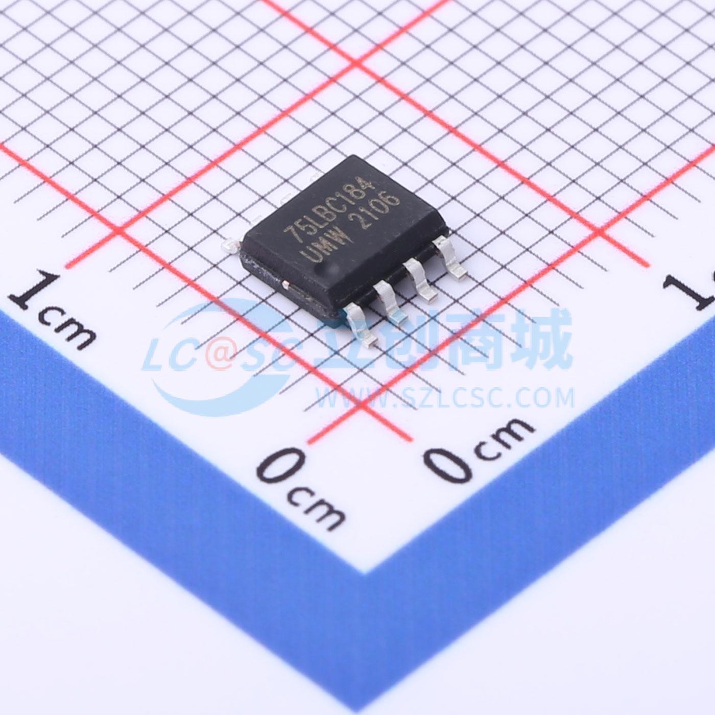 IC giao tiếp RS-485/RS-422 SN75LBC184DR(UMW) UMW SOP-8 - Techcore Việt Nam