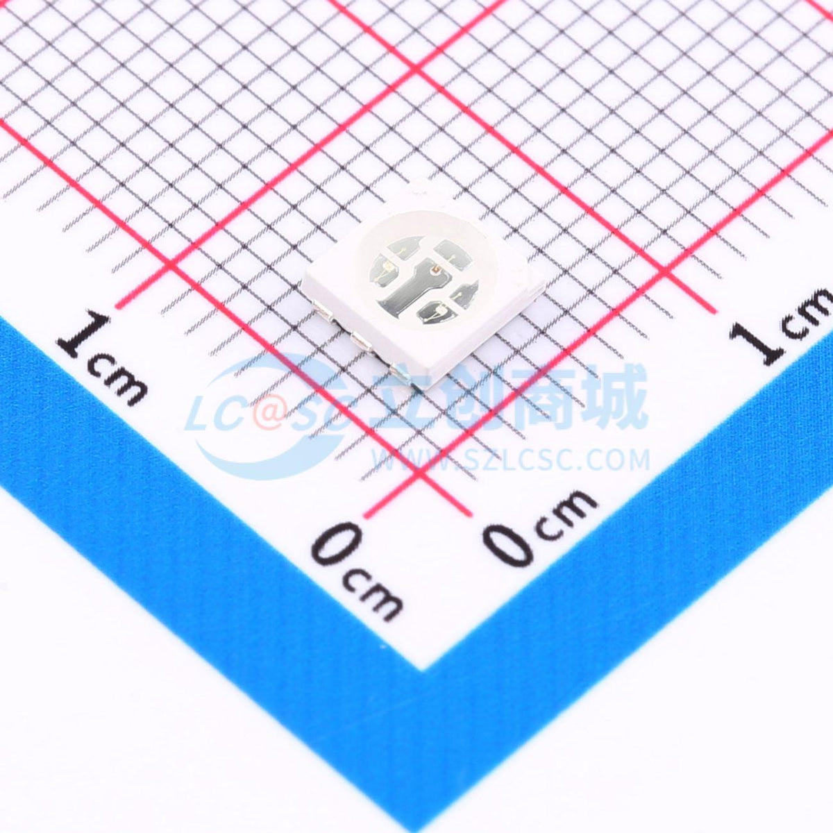 LED TC5050RGBF08-3CJH-P35C TCWIN SMD5050-6P 620nm~625nm - Techcore Việt Nam