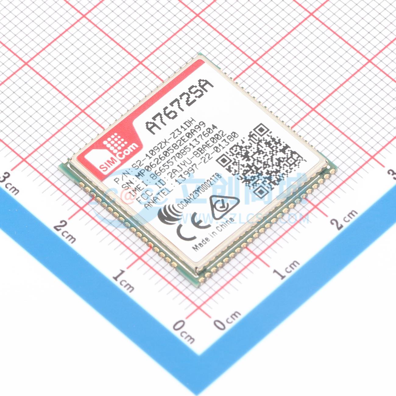Module RF A7672SA-FASE SIMCOM LCC-LGA-124L Cho IoT Và Thiết Bị Nhúng - Techcore Việt Nam