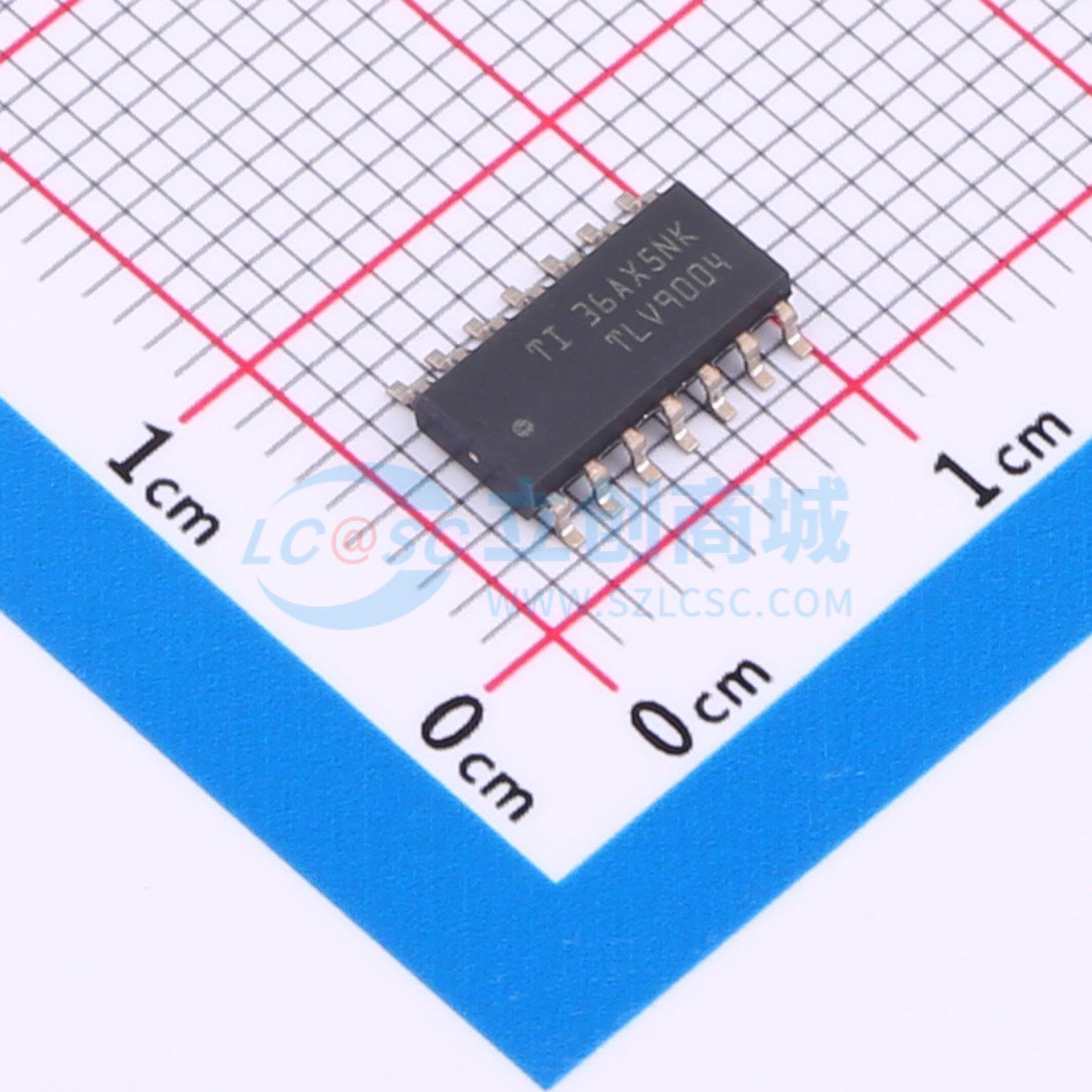 IC Khuếch Đại Thuật Toán TLV9004IDR Texas Instruments SOIC-14 4 kênh Rail-to-Rail 5.5 V 1 MHz - Techcore Việt Nam