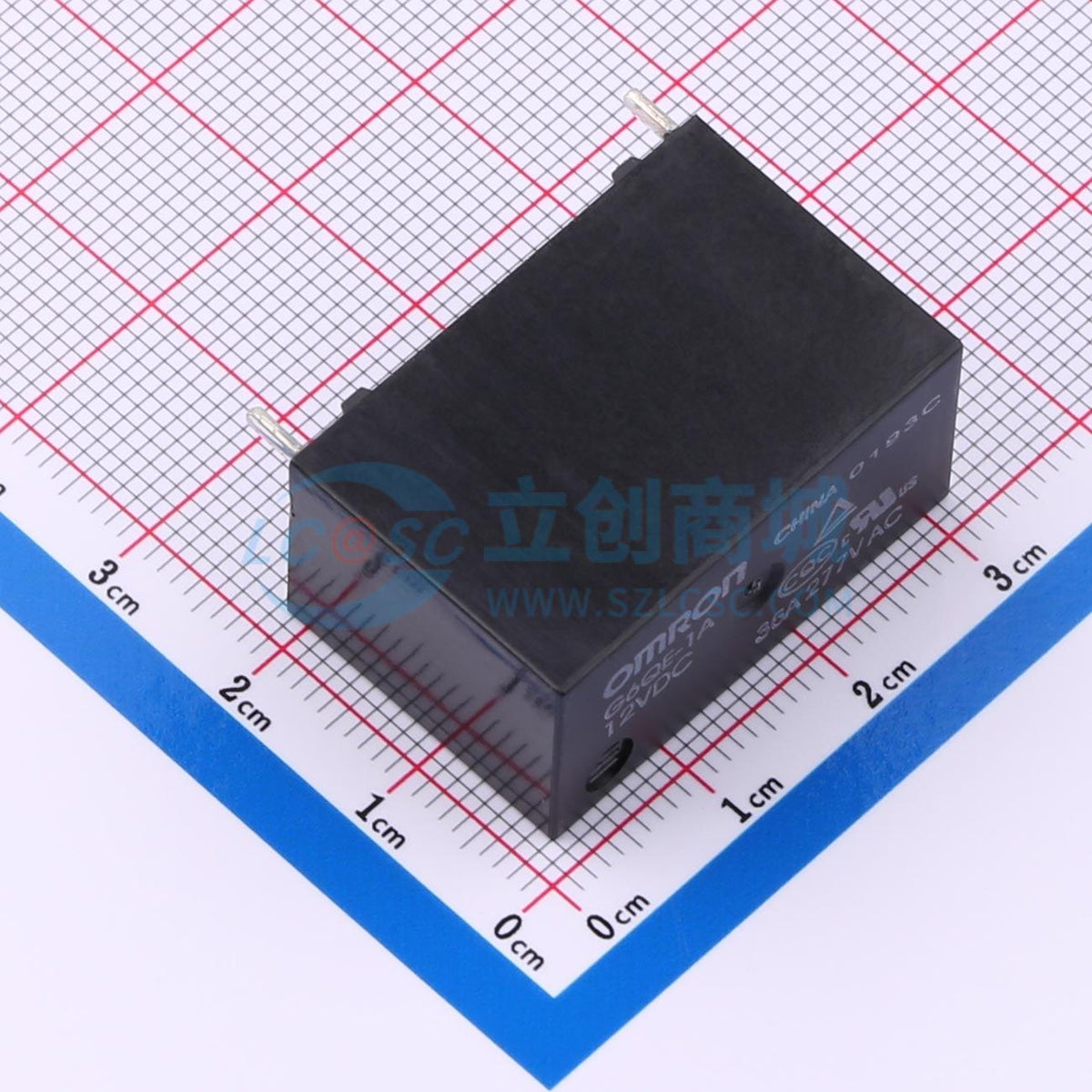 Rơ-le điện tử G6QE-1A DC12 OMRON 12V THT,30.5x16mm - Techcore Việt Nam