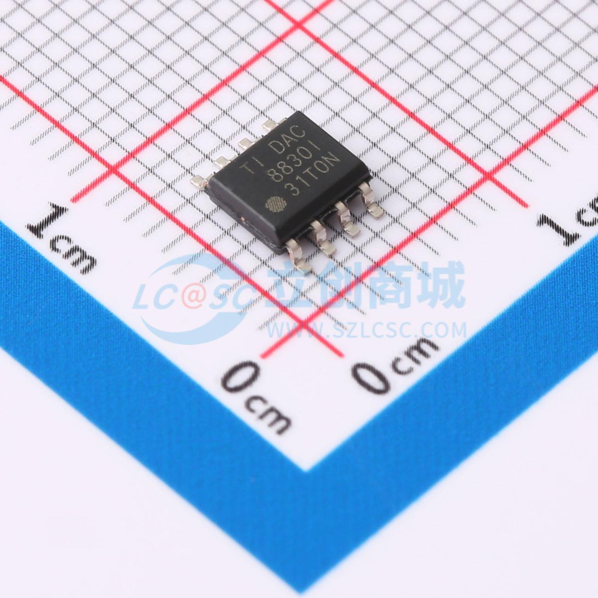 IC DAC DAC8830IBD SO-8 - Techcore Việt Nam